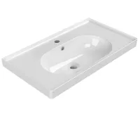 SAPHO BRAND keramické umyvadlo 80x45cm, bílá SAPHO BRAND keramické umyvadlo 80x45cm, bílá
