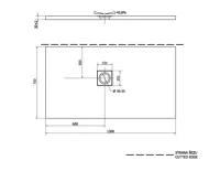 POLYSAN FLEXIA vanička z litého mramoru s možností úpravy rozměru, 130x70cm (2)