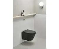 GSI MODO závěsná WC mísa, Swirlflush, 37x52cm, černá dual-mat (3)