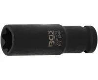 BGS Hlavice nástrčná 1/2" E-profil E22, tvrzená, prodloužená BGS Hlavice nástrčná 1/2" E-profil E22, tvrzená, prodloužená