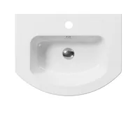GSI PURA keramické umyvadlo Slim oblé 62x48cm, bílá ExtraGlaze (3)