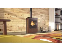 HS Flamingo Krbová kamna FLAMINGO ® EVENES hnědá - sametová (6)