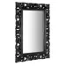 SAPHO SCULE zrcadlo ve vyřezávaném rámu 70x100cm, černá
