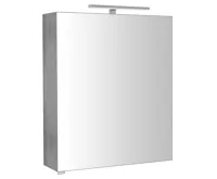 SAPHO RIWA galerka s LED osvětlením, 60x70x17cm, dub stříbrný