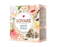 Čaj Lovaré White Peach (15 pyramid)