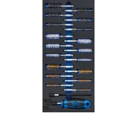 BGS Modul - kartáče válcovité, 20 dílů BGS Modul - kartáče válcovité, 20 dílů