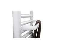 AQUALINE Sušák ručníků na otopná tělesa 46cm rovný, bílá (1)