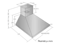 CATA Odsavač par EMPIRE KD 317090 (1)
