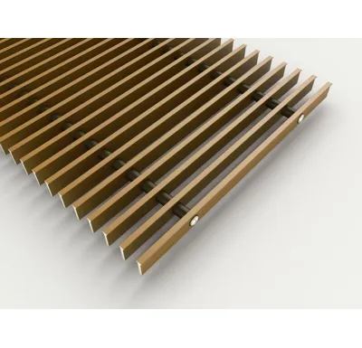 BOKI PML mřížka 170mm /2500mm Dural - elox světlý bronz