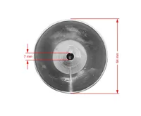 Držák sprchy polohovací retro, pochromovaná mosaz (1)