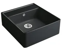 Keramický dřez Villeroy & Boch Single 595 Matná černá / Ebony (2)