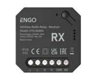 ENGO Controls Bezdrátové relé ETR-868RX EngoLink, rádiově řízené, 868Mhz
