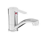 JIKA LYRA SMART Dřezová stojánková baterie s otočným výtokovým raménkem, chrom