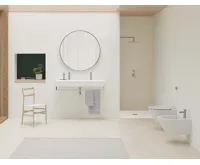 GSI KUBE X bidet závěsný 36x50cm, bílá ExtraGlaze (5)