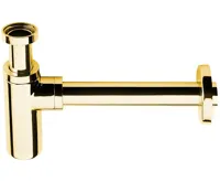 SAPHO Umyvadlový sifon 5/4", odpad 32mm, kulatý, zlato SAPHO Umyvadlový sifon 5/4", odpad 32mm, kulatý, zlato