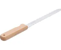 BGS Nůž na tepelné izolace, 420 mm, dřevěná rukojeť (2)