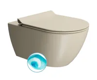 GSI PURA závěsná WC mísa, Swirlflush, 36x55cm, creta dual-mat GSI PURA závěsná WC mísa, Swirlflush, 36x55cm, creta dual-mat