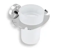 NOVASERVIS Držák kartáčků a skleničky Metalia 11 chrom - 0149,0