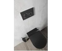 GSI PURA závěsná WC mísa, Swirlflush, 36x55cm, černá dual-mat (7)