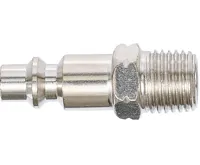 BGS Adaptér pro pneumatické nářadí, 6,3 mm (1/4") vnější závit,  USA / Francie (2)