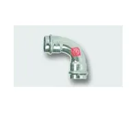 C-STEEL lisovací koleno FxF 90° - 15 vnitřní - vnitřní, uhlíková ocel