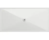 GSI Keramická sprchová vanička, obdélník 200x100x2cm, bílá mat