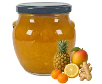 MADAMI s.r.o. Šťavnatý čaj Tropické ovoce & Zázvor 500g (1)