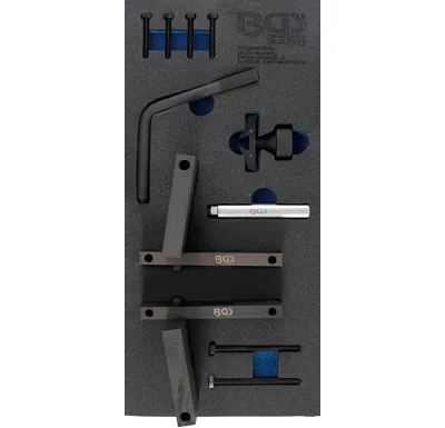 BGS Vložka do dílenského vozíku 1/3: souprava nářadí k nastavení motoru, pro BMW S65