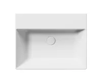 GSI KUBE X keramické umyvadlo 60x47cm, bez otvoru, bílá mat (3)