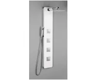 POLYSAN SPIRIT SQUARE termostatický sprchový panel 250x1550mm, bílá (3)