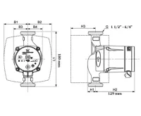 GRUNDFOS Oběhové čerpadlo ALPHA2  25-60 - 180 mm Čerpadlo pro topení (3)