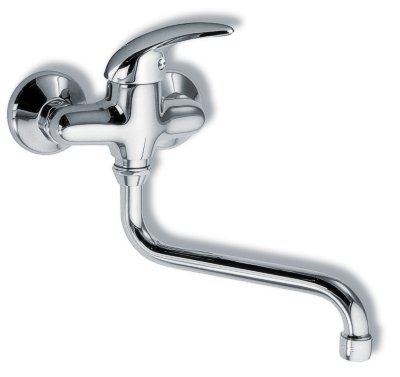 Novaservis dřezová umyvadlová baterie 100 mm metalia 55 chrom - 55074/t,0