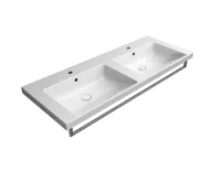 GSI NORM keramické dvojumyvadlo 125x50cm, bílá ExtraGlaze (3)