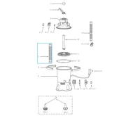 Bestway Bazénová hadice bílá 0,55 m / 32 mm (1)