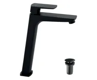 NOVASERVIS Umyvadlová baterie Nobless EGO s výpustí, černá - 43503,5