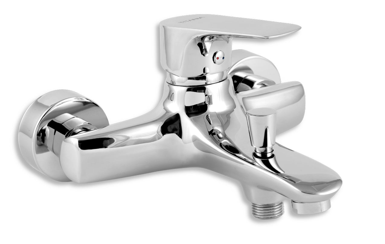 Novaservis vanová baterie bez příslušenství 150 mm titania nice chrom - 97020/1,0