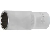 BGS Hlavice nástrčná 1/2&quot; 24 mm, 12ti hranná, prodloužená