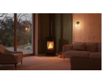 HS Flamingo Krbová kamna MASTERFLAMME ® Medie I, černá (35)