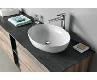 SAPHO OFELIE keramické umyvadlo na desku, 52x40cm, bílá (9)