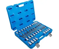 BGS Hlavice zástrčné XZN 26 dílů sada, délky 55-100-140-200 mm, M5-M14 (2)