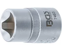 BGS Hlavice nástrčná 1/2",tříhranná,M10/15mm/ BGS Hlavice nástrčná 1/2",tříhranná,M10/15mm/