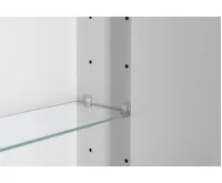 SAPHO BATU galerka 60x71x15cm, 2x LED osvětlení, bílá lesk (8)