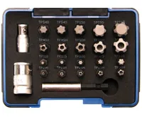 BGS Bity 1/4" TORX plus TP10-TP60, sada 23 dílů