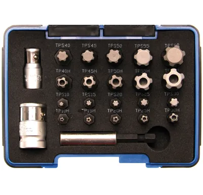 BGS Bity 1/4" TORX plus TP10-TP60, sada 23 dílů
