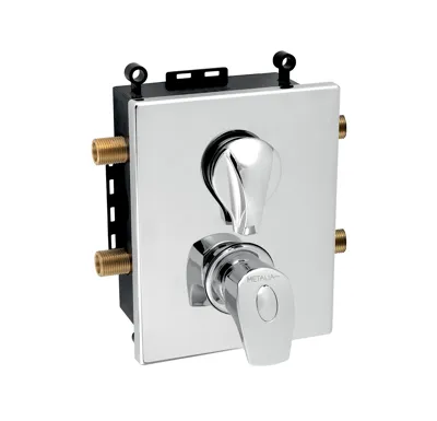 NOVASERVIS Podomítková termostatická baterie s boxem, 2 vývody - BOX57052RT,0