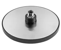 AQUALINE Hlavová sprcha, průměr 200mm, ABS/černá mat (2)