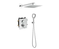 NOVASERVIS Sprchová sada podomítková termostatická ECO chrom - SADAECO52RT