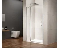 GELCO LORO sprchové dveře s pevnou částí 1200mm, čiré sklo