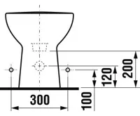 DEEP by JIKA Bidet stojatý s otvorem pro baterii (2)