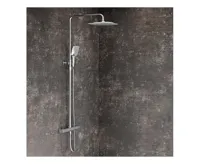 Ravak TD F 091.00/150 Sprchový sloup 10° Free, s termostatickou baterií a sprchovým setem